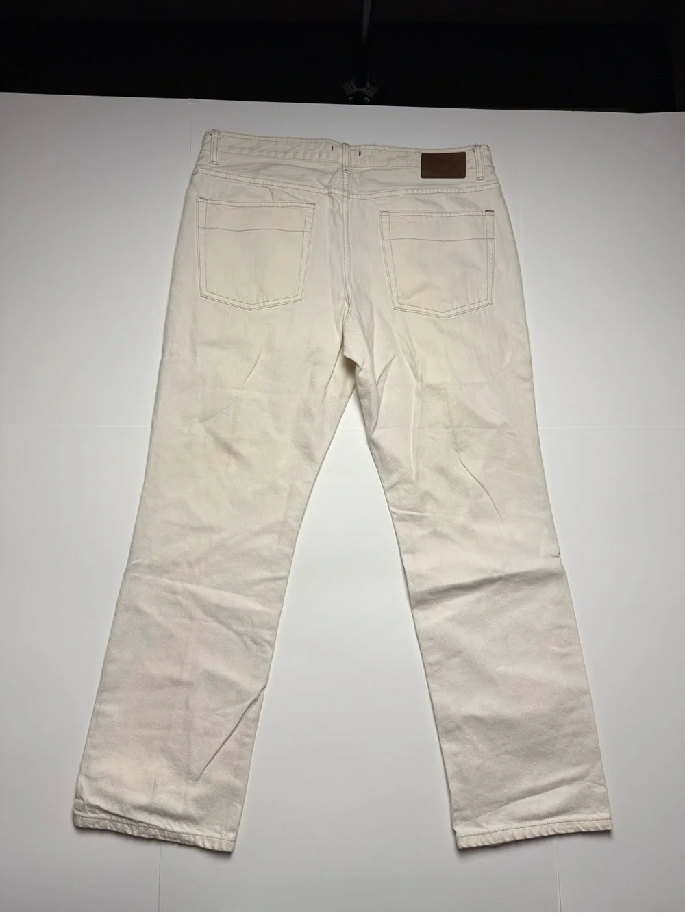 Converse One Star Men's Cream Vintage Straight-Leg denim Jeans